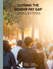 Closing the gender pay gap - Cover pay equity annual report 